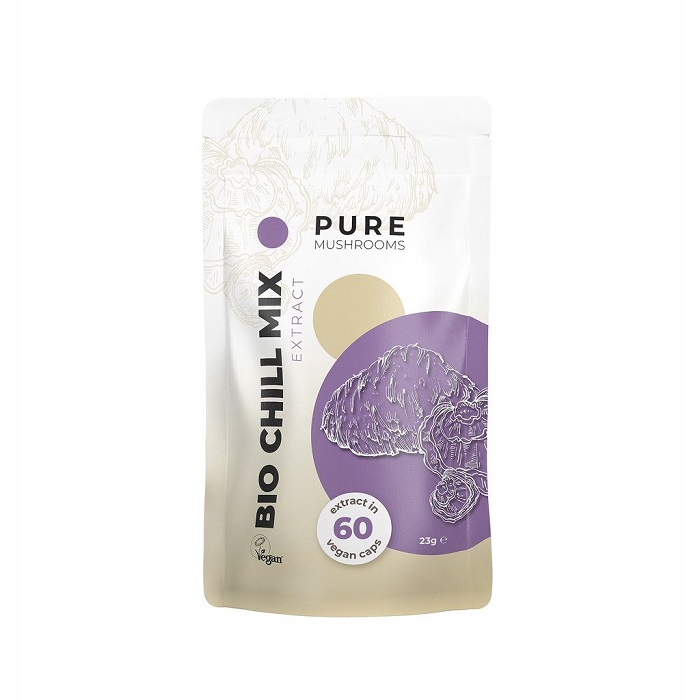 Pure-Mushrooms-Pure-Chill-Mix-paddenstoelen-extract-Bio-60-capsules