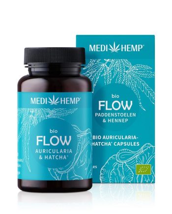 Medihemp Flow - Auricularia & Hennep Bio - 120 capsules